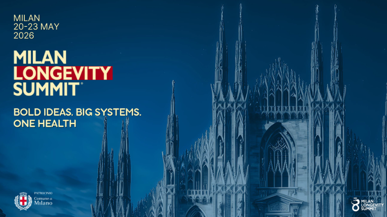 Milan Longevity Summit 2026 (Milano, 20-23 maggio): dettagli nell'articolo