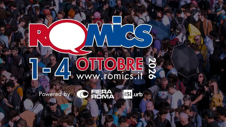 Romics - 1/4 ottobre 2026 - www.romics.it