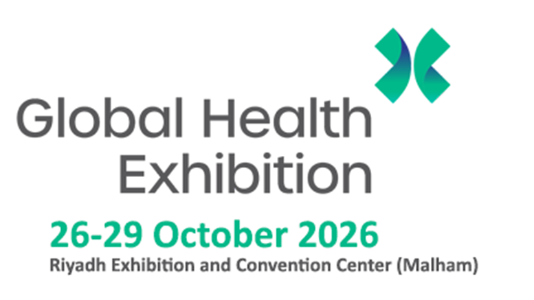 Global Health Exhibition. 26-29 October 2026. Ryhad Exhibition and Convention Center (Malham)