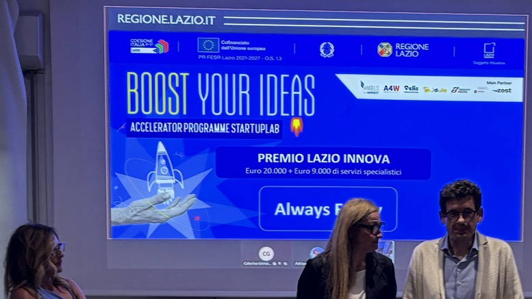 Foto di Michela Marcoccia, eleonora De Risi e Maurizio Andolfi - Lazio Innova spa